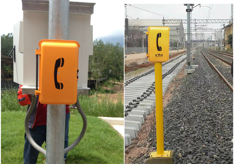 Railway telephonesWaterproofoutdoor emergency call KNTECH